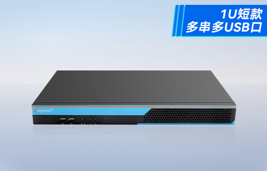 酷睿4代1U短款工控机 双网三显win7工业服务器 DT-S1010MB-GH81MC