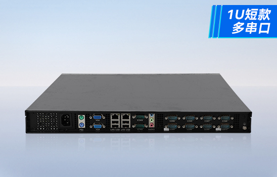 酷睿3代1U短款机架式工控机 双网双显xp工业服务器电脑 DT-S1010MB-JH61MC 