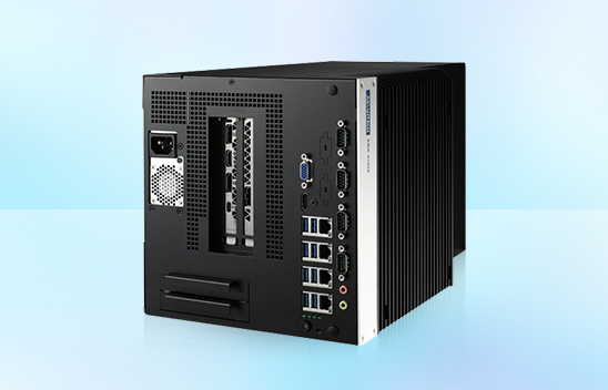酷睿6代桌面式高性能无风扇工控机 工业服务器电脑 AIR-300